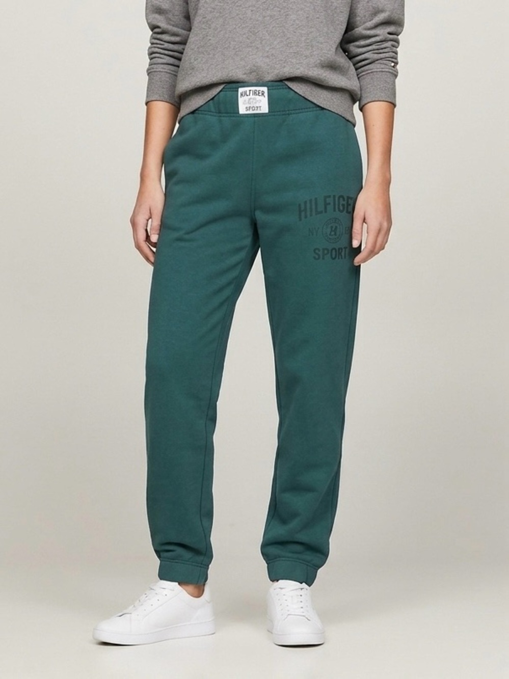 Tommy Hilfiger Sport • Women’s Dark Teal Green Logo Jogger